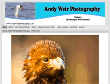 Tablet Screenshot of andyweirphotography.co.uk